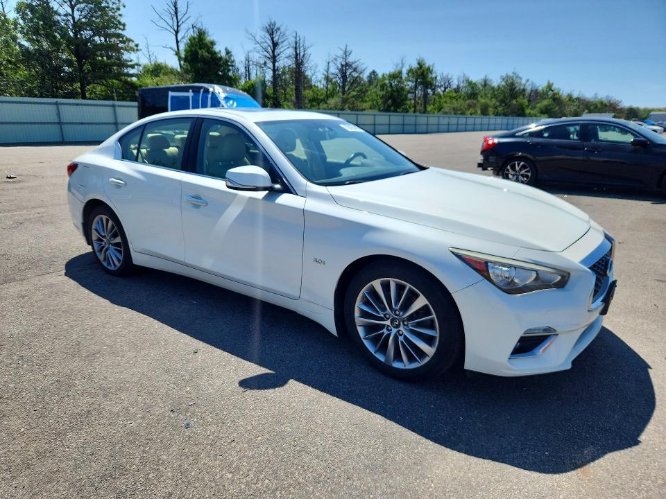 2018 Infiniti Q50 მანქანა იყიდება აუქციონზე, vin: JN1EV7AR1JM610970, აუქციონის ნომერი: 62045446
