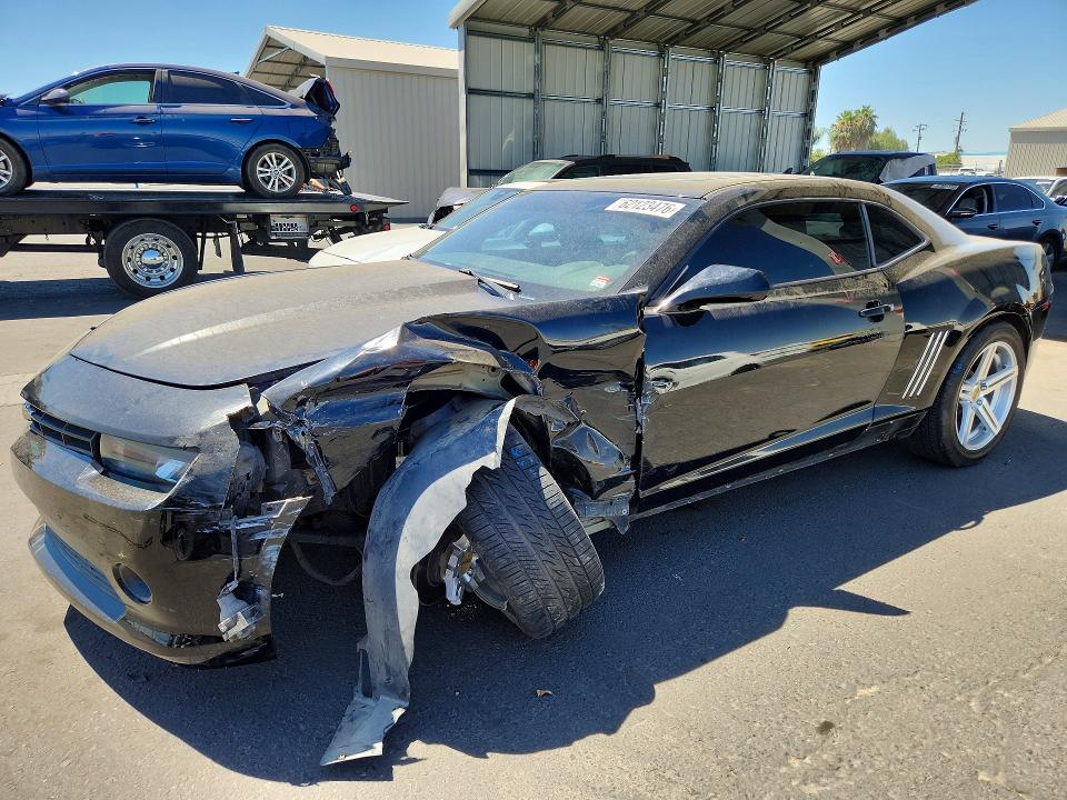2014 Chevrolet Camaro მანქანა იყიდება აუქციონზე, vin: 2G1FF1E33E9184308, აუქციონის ნომერი: 62123476