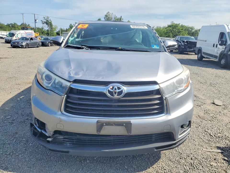 62494316 :رقم المزاد ، 5TDJKRFH5GS504096 vin ، 2016 Toyota Highlander مزاد بيع