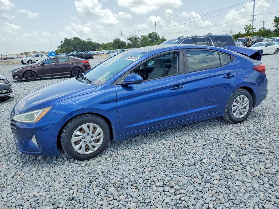 60453586 :رقم المزاد ، 5NPD74LF4KH496267 vin ، 2019 Hyundai Elantra مزاد بيع