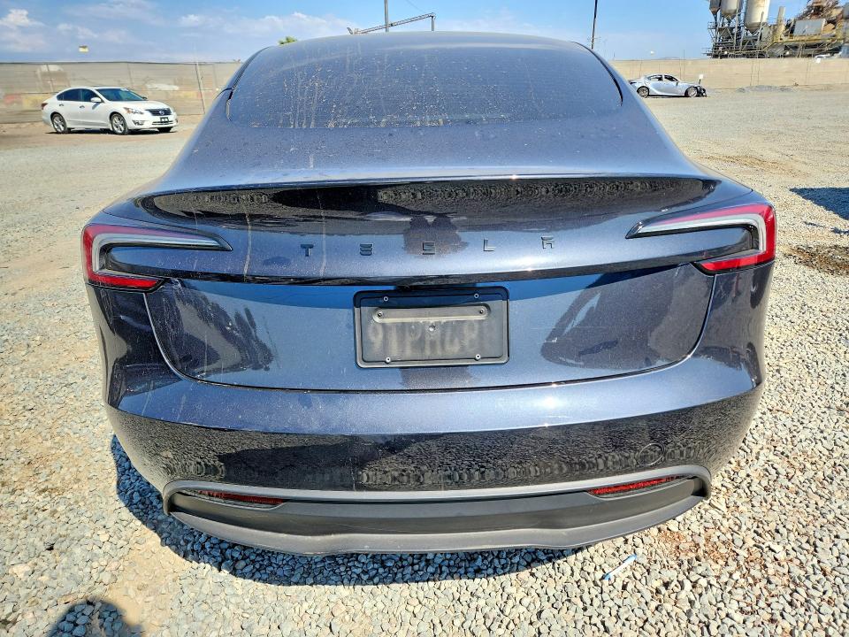 2025 Tesla Model 3 მანქანა იყიდება აუქციონზე, vin: 5YJ3E1EA4SF012842, აუქციონის ნომერი: 60973096