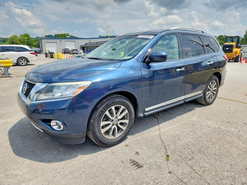 61550086 :رقم المزاد ، 5N1AR2MN3EC620502 vin ، 2014 Nissan Pathfinder مزاد بيع
