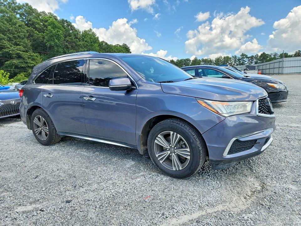 61859756 :رقم المزاد ، 5J8YD4H36HL001341 vin ، 2017 Acura Mdx مزاد بيع