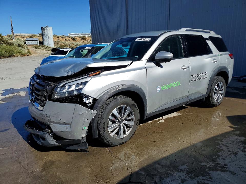 63115576 :رقم المزاد ، 5N1DR3CC3SC236203 vin ، 2025 Nissan Pathfinder مزاد بيع