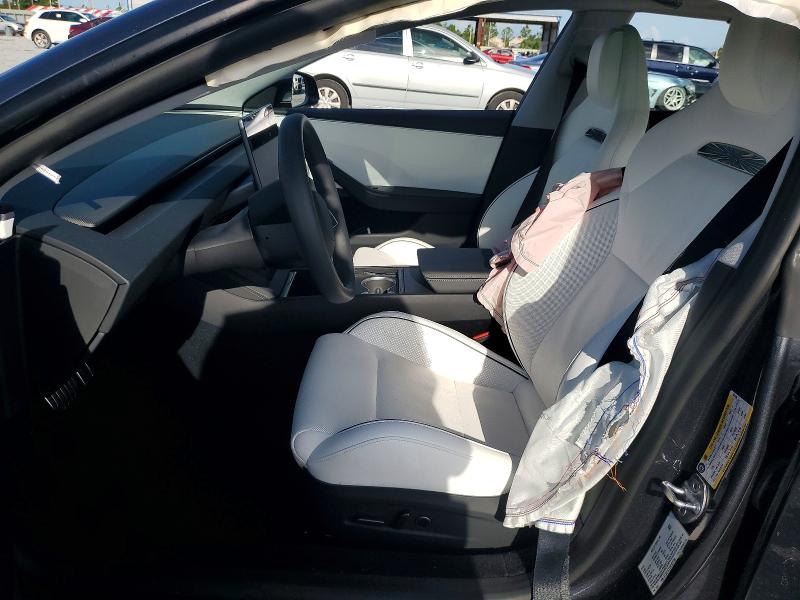 59991076 :رقم المزاد ، 5YJ3E1ETXSF937708 vin ، 2025 Tesla Model 3 مزاد بيع