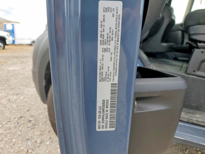 Продаж на аукціоні авто 2021 Ram Promaster 3500, vin: 3C6MRVJG6ME550534, номер лоту: 61141716