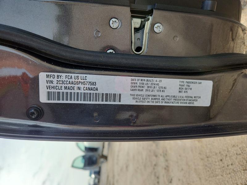 Продаж на аукціоні авто 2023 Chrysler 300, vin: 2C3CCAAG6PH577583, номер лоту: 60977946