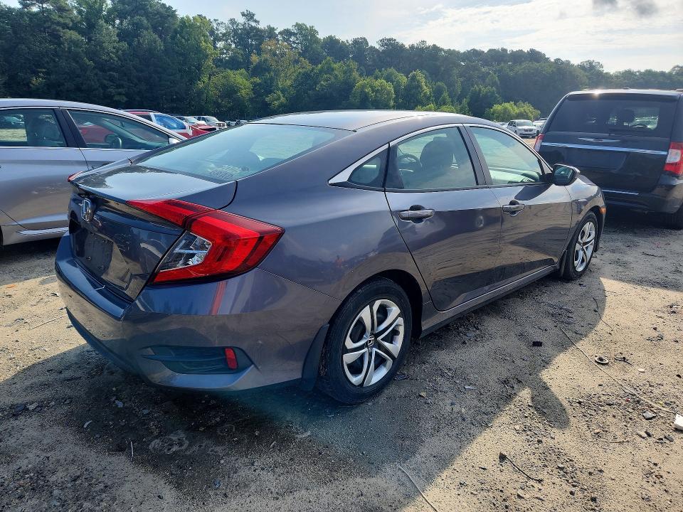 61902576 :رقم المزاد ، 2HGFC2F54HH505435 vin ، 2017 Honda Civic مزاد بيع