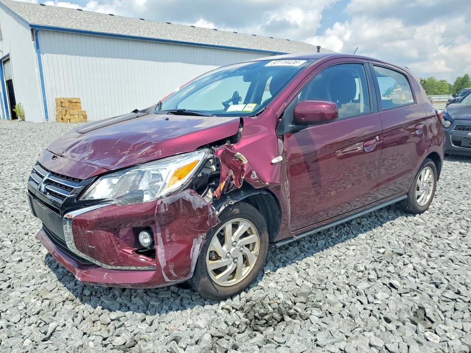 Aukcja sprzedaży 2023 Mitsubishi Mirage, vin: ML32AUHJ7PH003972, numer aukcji: 60119436