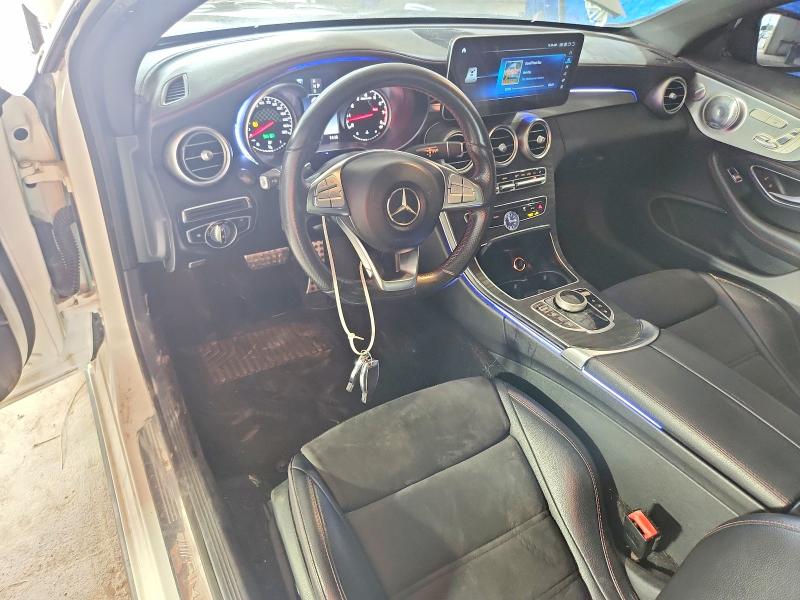 60117106 :رقم المزاد ، WDDWJ6EB4JF625851 vin ، 2018 Mercedes-benz C مزاد بيع