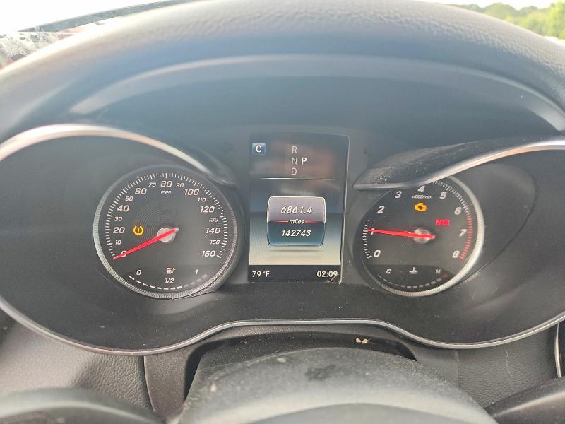 2018 Mercedes-benz C მანქანა იყიდება აუქციონზე, vin: WDDWF4KB1JR409464, აუქციონის ნომერი: 61724556