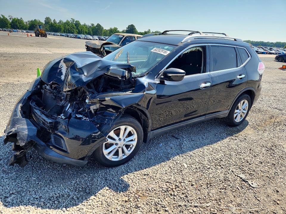 Продажа на аукционе авто 2015 Nissan Rogue, vin: KNMAT2MT8FP553636, номер лота: 60202916