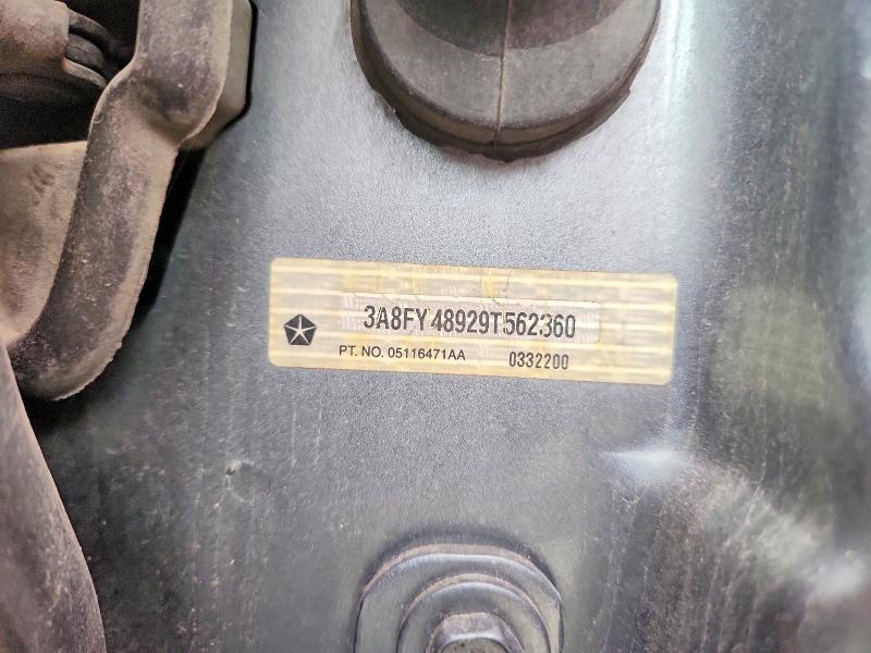 62681586 :رقم المزاد ، 3A8FY48929T562360 vin ، 2009 Chrysler Pt Cruiser مزاد بيع