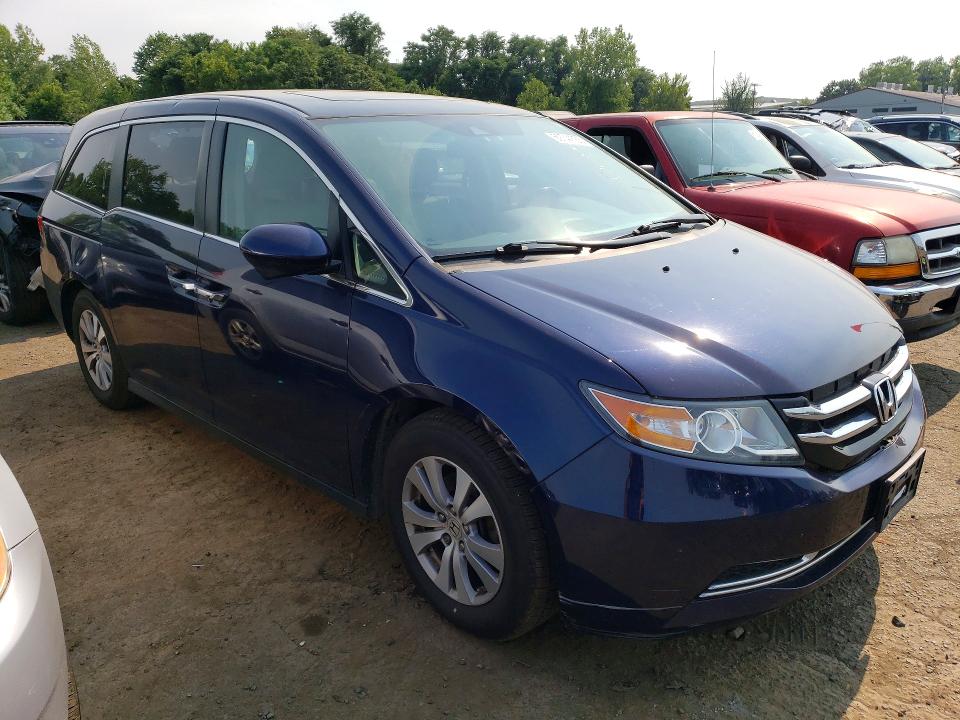 59744566 :رقم المزاد ، 5FNRL5H6XGB147846 vin ، 2016 Honda Odyssey مزاد بيع