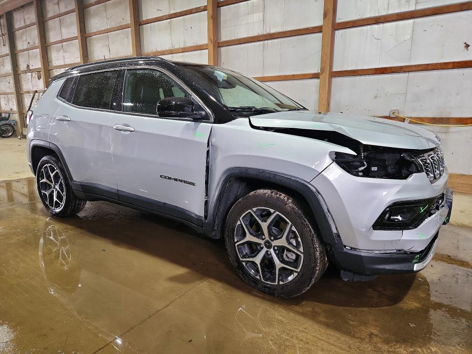 61563456 :رقم المزاد ، 3C4NJDCN8ST621638 vin ، 2025 Jeep Compass مزاد بيع