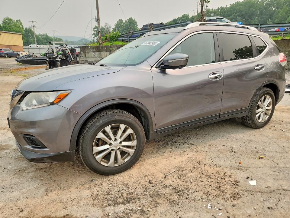 Продажа на аукционе авто 2015 Nissan Rogue, vin: KNMAT2MV0FP506277, номер лота: 61348906