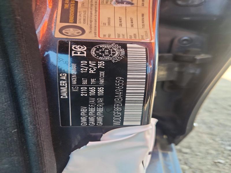 Aukcja sprzedaży 2011 Mercedes-benz C, vin: WDDGF8FBXBA496559, numer aukcji: 59957376