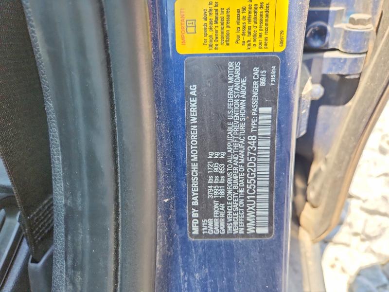 Продажа на аукционе авто 2016 Mini Cooper, vin: WMWXU1C55G2D57348, номер лота: 63165496