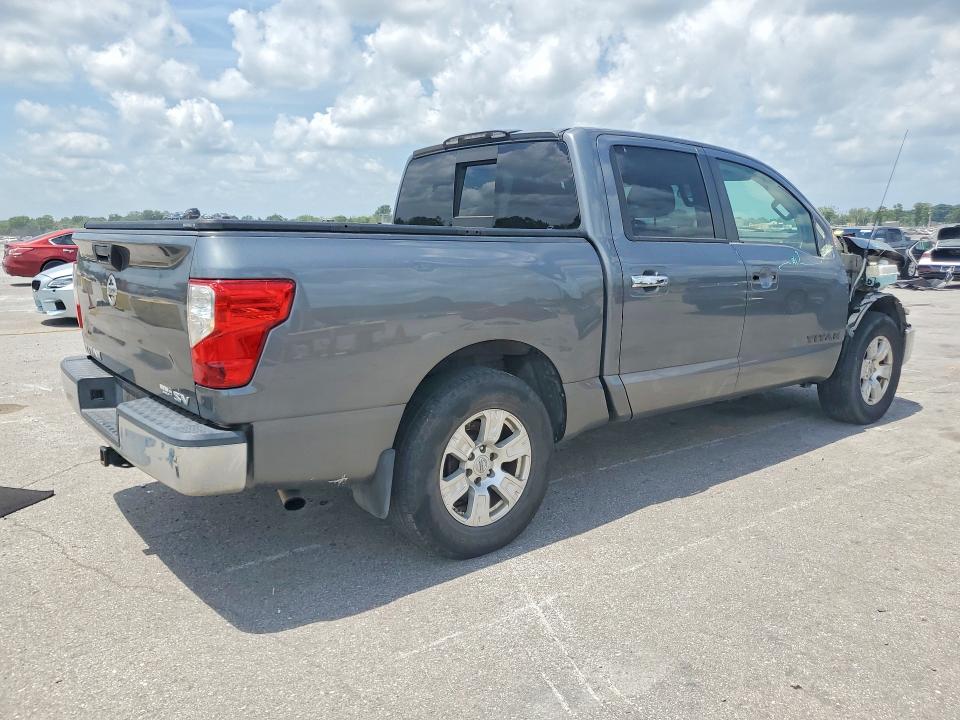 61757706 :رقم المزاد ، 1N6AA1EK3HN529519 vin ، 2017 Nissan Titan مزاد بيع