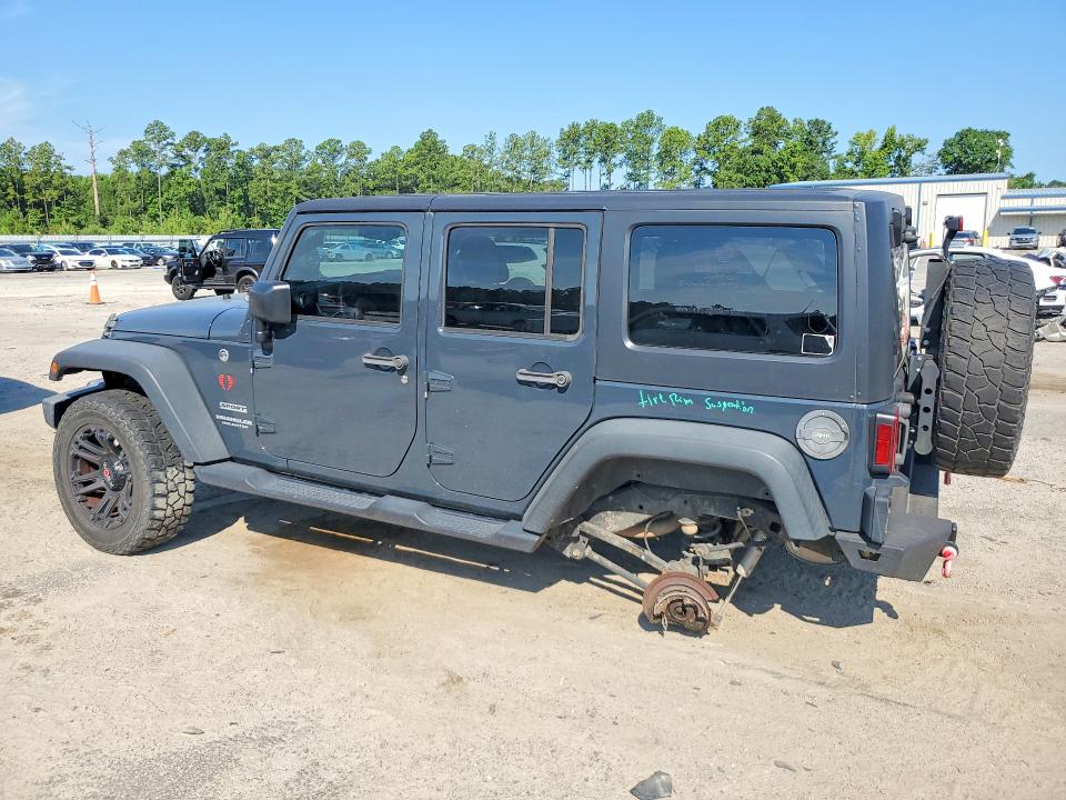 60450506 :رقم المزاد ، 1C4BJWDG1HL662468 vin ، 2017 Jeep Wrangler Unlimited مزاد بيع