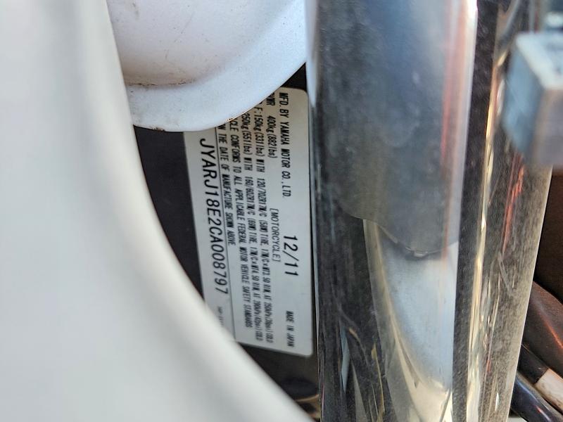 Продажа на аукционе авто 2012 Yamaha Fz6, vin: JYARJ18E2CA008797, номер лота: 61017376