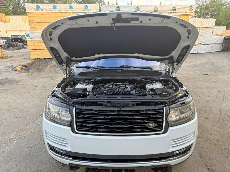 2016 Land Rover Range Rover მანქანა იყიდება აუქციონზე, vin: SALGS2VF9GA245118, აუქციონის ნომერი: 61622116