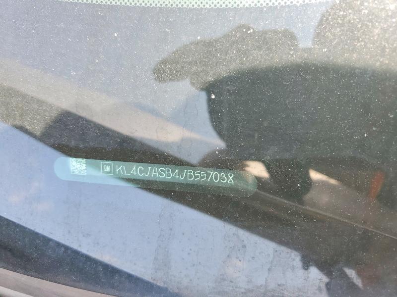 63122456 :رقم المزاد ، KL4CJASB4JB557038 vin ، 2018 Buick Encore مزاد بيع