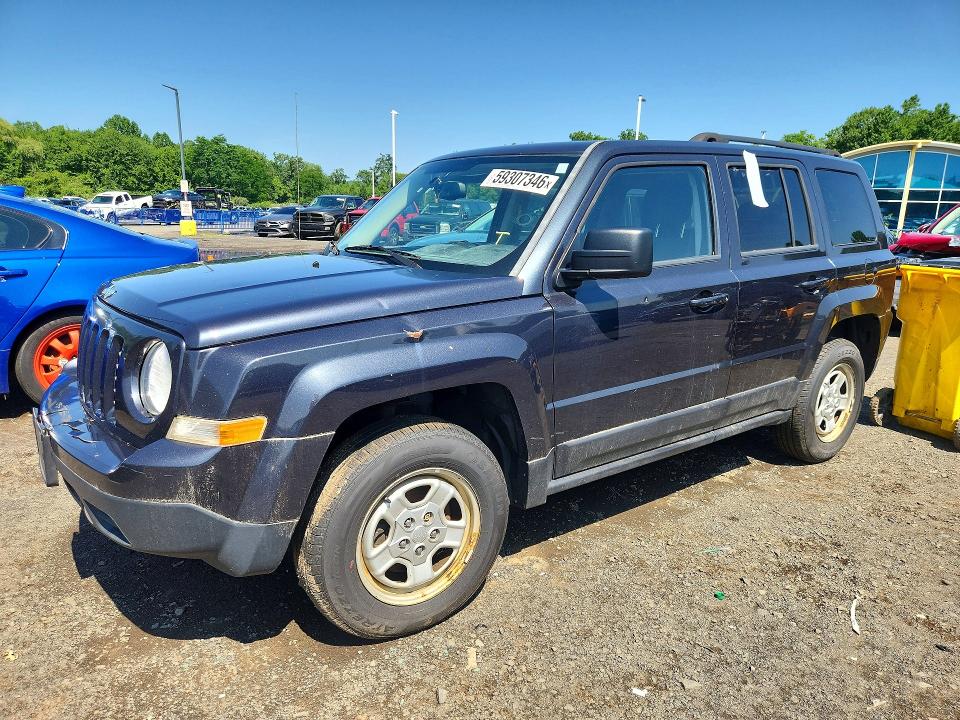 Продаж на аукціоні авто 2016 Jeep Patriot, vin: 1C4NJRBB8GD556338, номер лоту: 59307346
