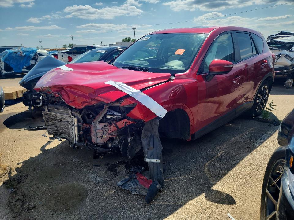 2016 Mazda Cx-5 მანქანა იყიდება აუქციონზე, vin: JM3KE4DY1G0853073, აუქციონის ნომერი: 62043166