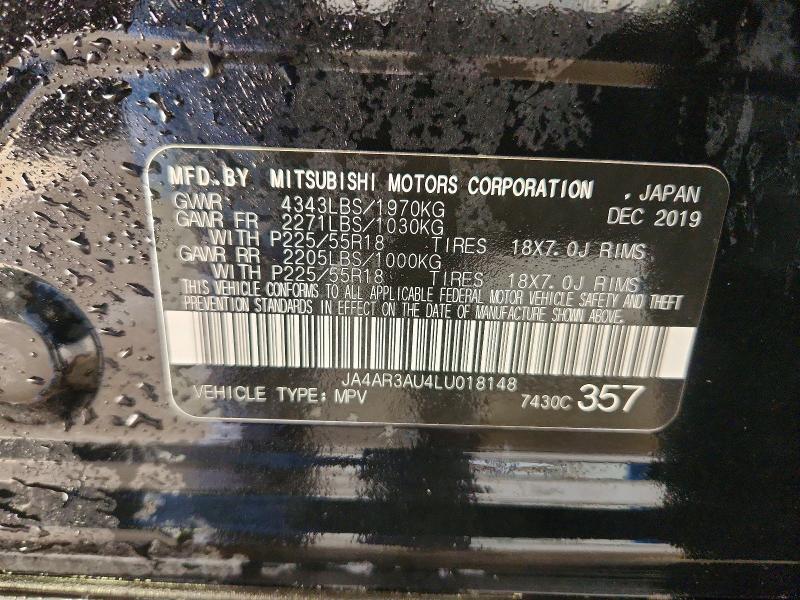 Aukcja sprzedaży 2020 Mitsubishi Outlander Sport, vin: JA4AR3AU4LU018148, numer aukcji: 60662246