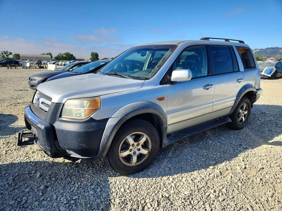 60232116 :رقم المزاد ، 2HKYF18657H514097 vin ، 2007 Honda Pilot مزاد بيع