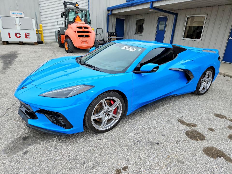 62057766 :رقم المزاد ، 1G1YC3D42N5100290 vin ، 2022 Chevrolet Corvette مزاد بيع