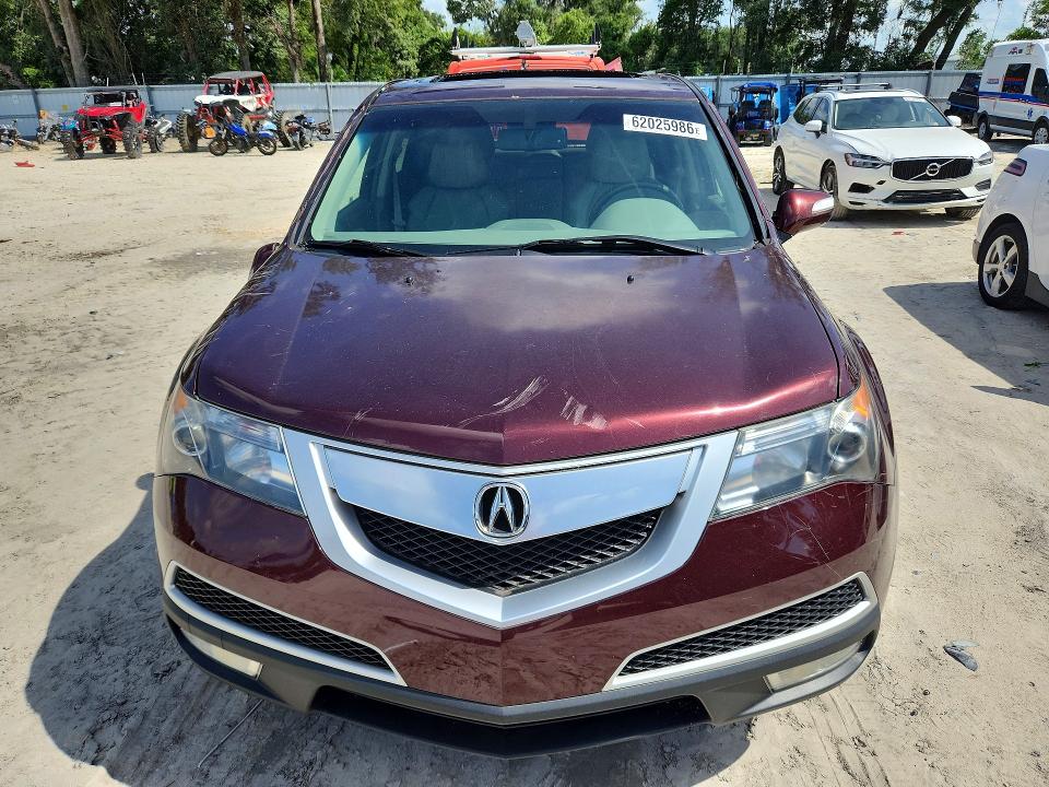 Продажа на аукционе авто 2011 Acura Mdx, vin: 2HNYD2H26BH509804, номер лота: 62025986