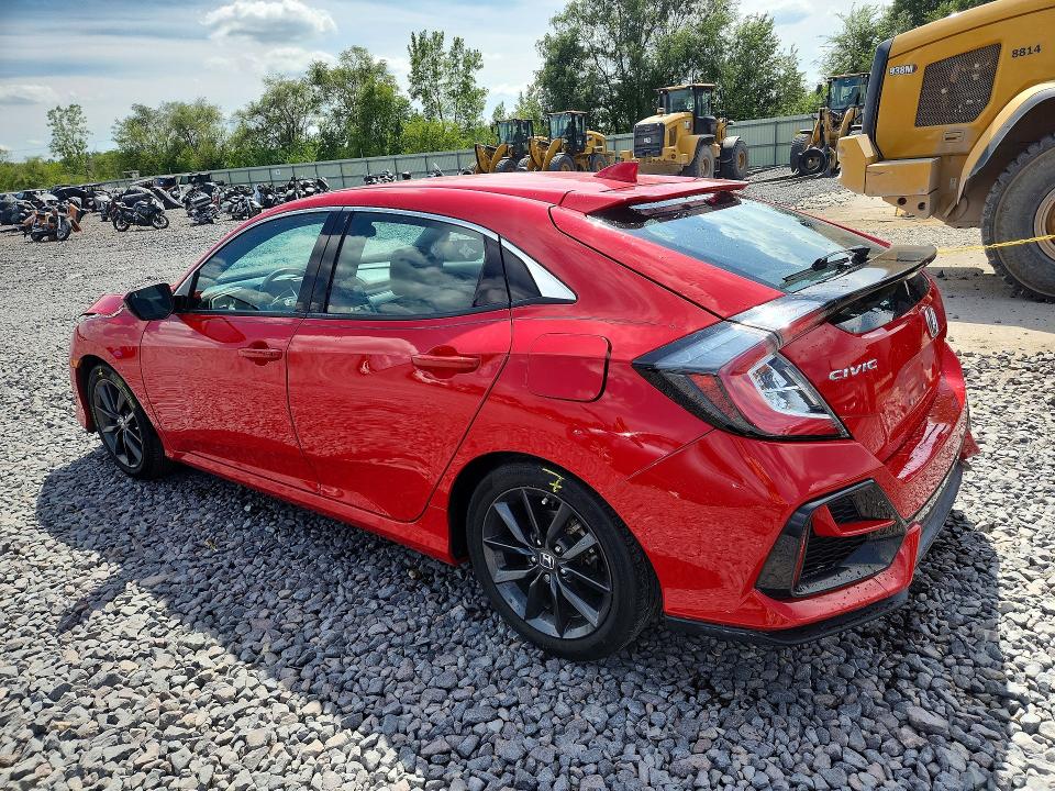 63322986 :رقم المزاد ، SHHFK7H65LU202634 vin ، 2020 Honda Civic Ex مزاد بيع