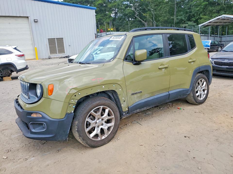 2015 Jeep Renegade მანქანა იყიდება აუქციონზე, vin: ZACCJABT0FPB56114, აუქციონის ნომერი: 59280046