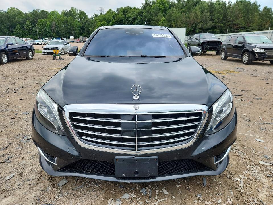 2016 Mercedes-benz S მანქანა იყიდება აუქციონზე, vin: WDDUG8FBXGA232605, აუქციონის ნომერი: 59795226