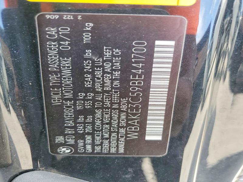 Продаж на аукціоні авто 2011 Bmw 328, vin: WBAKE3C59BE441700, номер лоту: 61715936