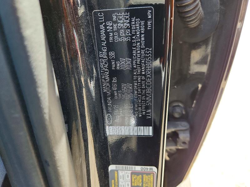 2024 Hyundai Tucson მანქანა იყიდება აუქციონზე, vin: 5NMJBCDEXRH305332, აუქციონის ნომერი: 61732966