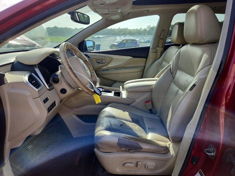 2017 Nissan Murano მანქანა იყიდება აუქციონზე, vin: 5N1AZ2MH2HN139899, აუქციონის ნომერი: 62067086