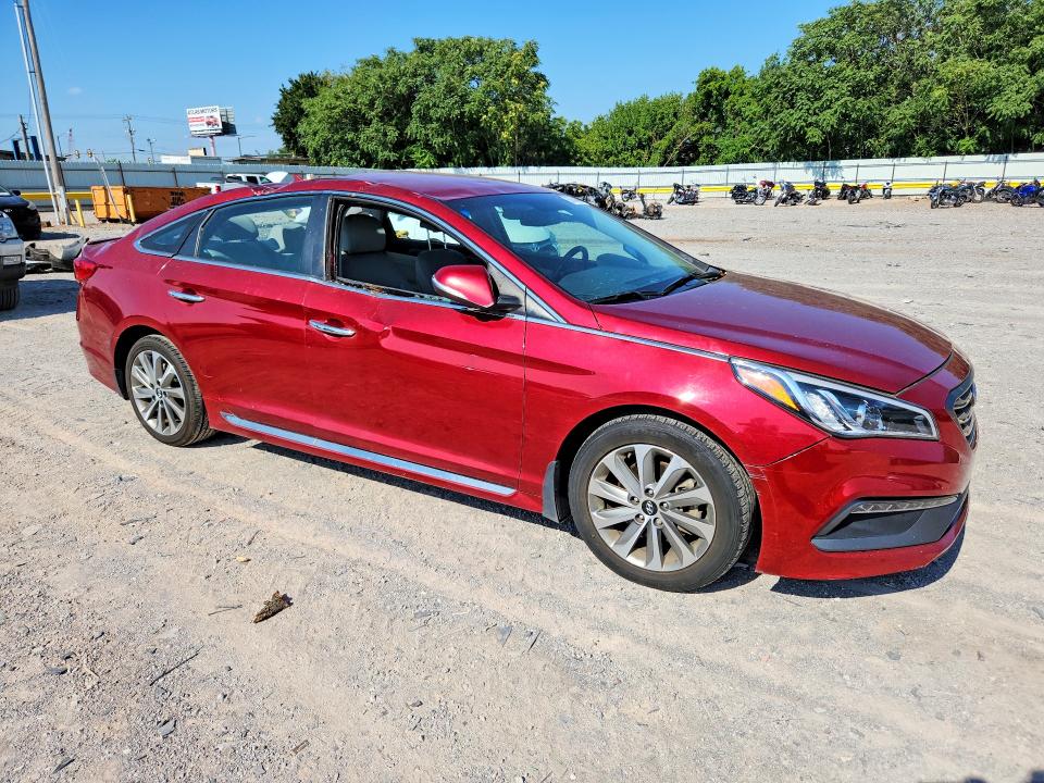 59741406 :رقم المزاد ، 5NPE34AF0GH335179 vin ، 2016 Hyundai Sonata مزاد بيع