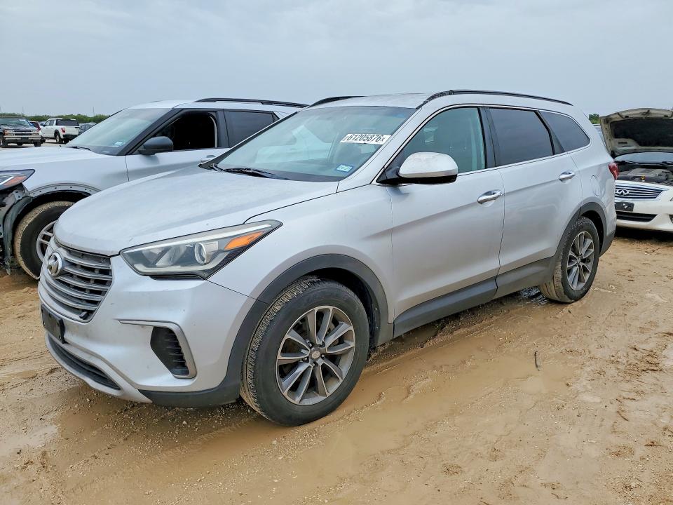 2017 Hyundai Santa Fe მანქანა იყიდება აუქციონზე, vin: KM8SM4HFXHU173070, აუქციონის ნომერი: 61205876