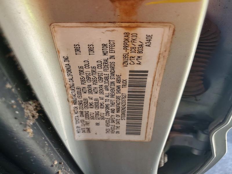 Aukcja sprzedaży 2004 Toyota Tacoma, vin: 5TEGN92N24Z337627, numer aukcji: 60897346