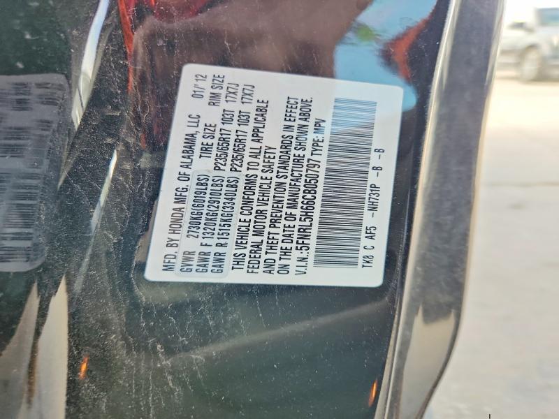 Продаж на аукціоні авто 2012 Honda Odyssey, vin: 5FNRL5H66CB050797, номер лоту: 61729566