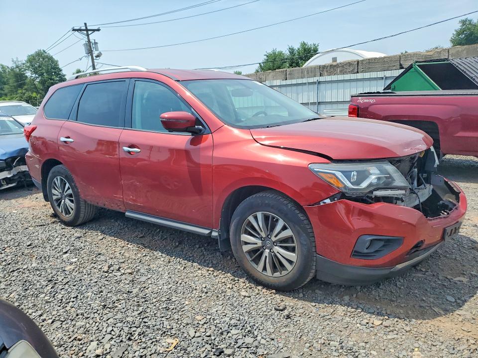 61044776 :رقم المزاد ، 5N1DR2MM2HC907872 vin ، 2017 Nissan Pathfinder مزاد بيع