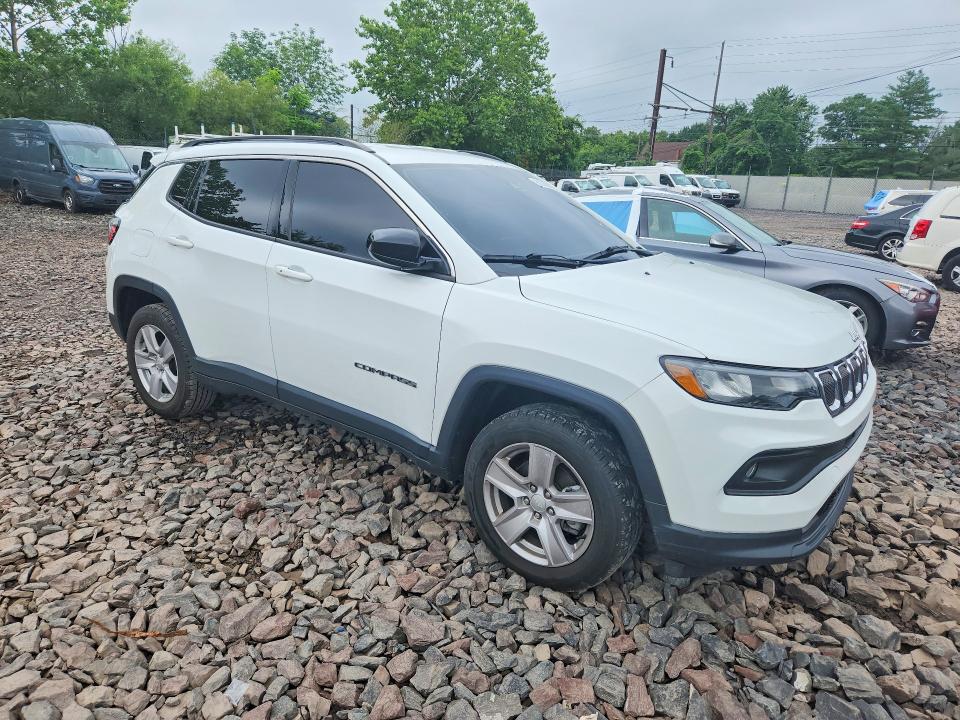 Продажа на аукционе авто 2022 Jeep Compass, vin: 3C4NJDBB9NT235449, номер лота: 60308996