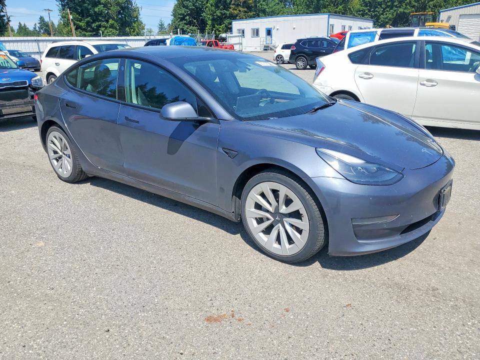 Продажа на аукционе авто 2022 Tesla Model 3, vin: 5YJ3E1EA3NF304695, номер лота: 60066416