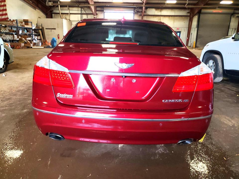2011 Hyundai Genesis მანქანა იყიდება აუქციონზე, vin: KMHGC4DF7BU139786, აუქციონის ნომერი: 62038396