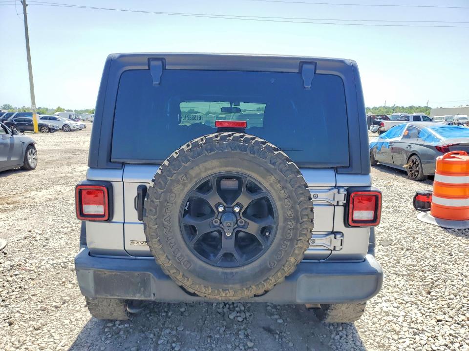 61553216 :رقم المزاد ، 1C4HJXDG0MW713029 vin ، 2021 Jeep Wrangler Unlimited مزاد بيع