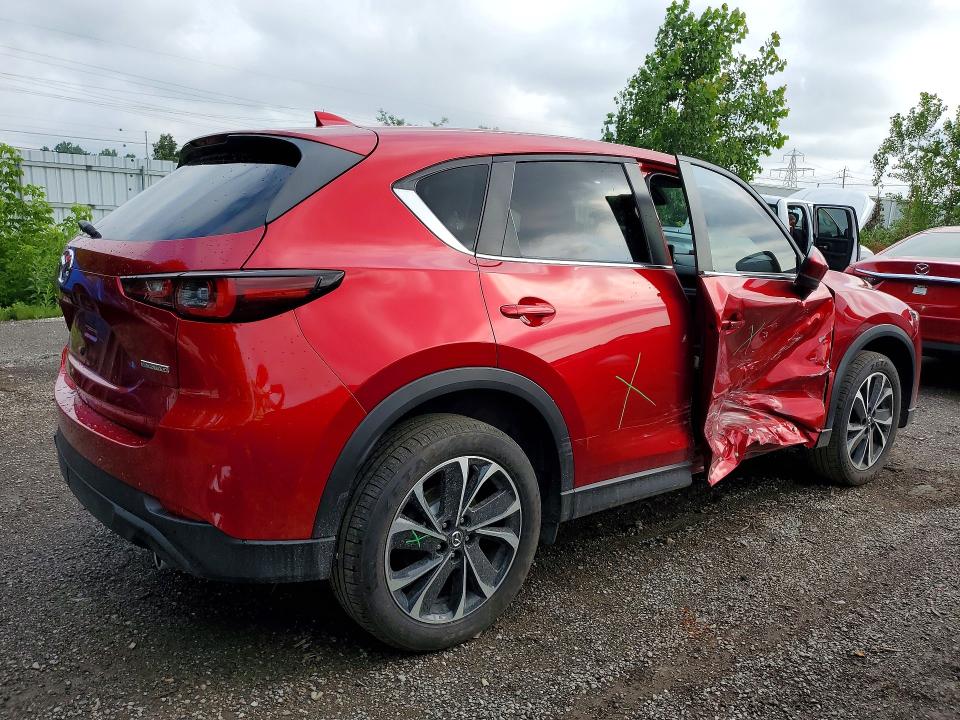 Продаж на аукціоні авто 2022 Mazda Cx-5, vin: JM3KFBCM6N0546849, номер лоту: 61403366