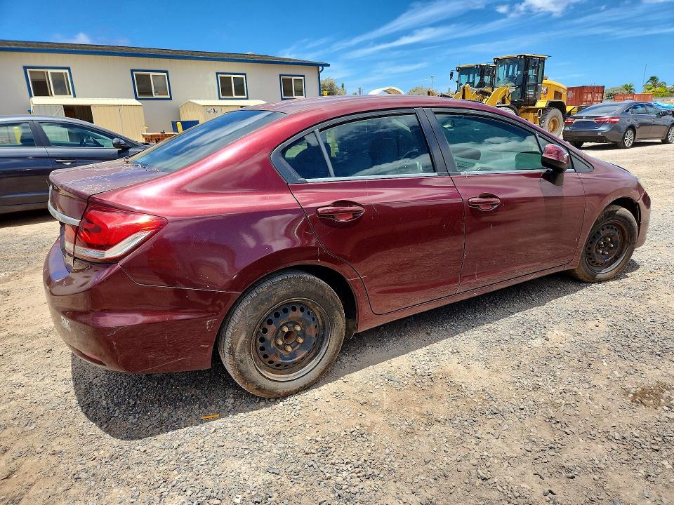 Aukcja sprzedaży 2013 Honda Civic, vin: 2HGFB2F51DH523923, numer aukcji: 61626166
